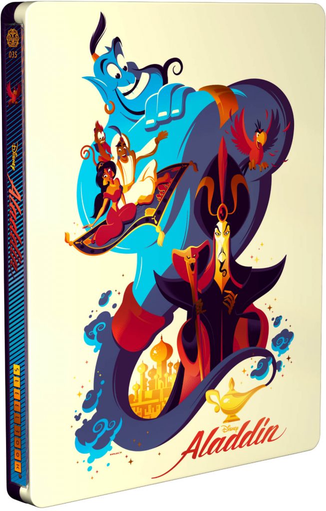 Classic Disney Animation "Aladdin" Is Getting A New Mondo Steelbook ...