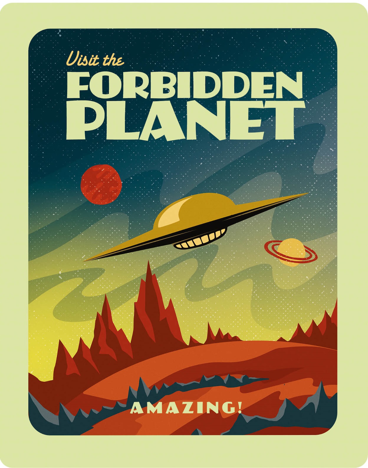 Forbidden Planet, Science Fiction, Sci-Fi, Classic